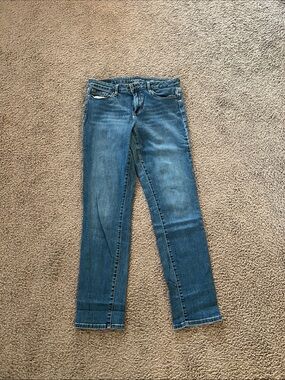 Calvin Klein Jeans Straight-Leg Medium Blue Denim